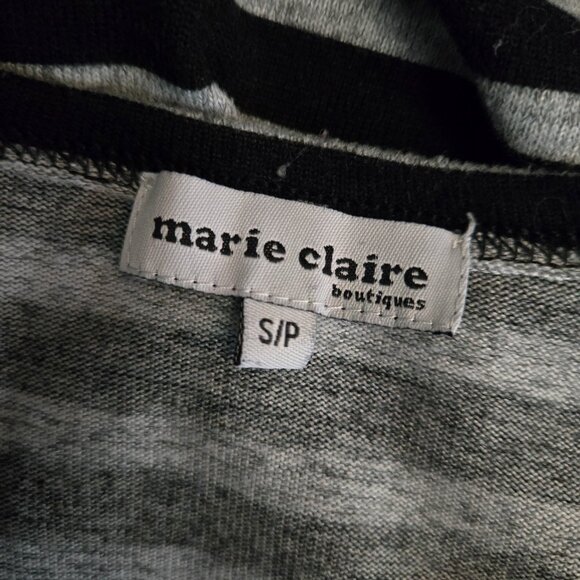 Y2K Striped Tunic Top Micro Mini Dress Size S Girl Lady Art Euro Emo Grunge - Picture 8 of 9